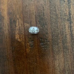 New Brighton mini sliver bling slide charm